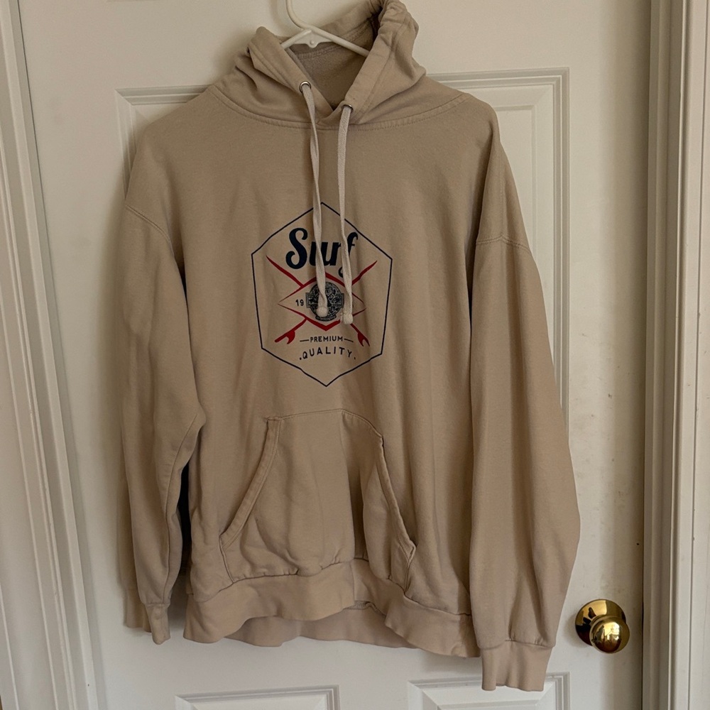 Beige Hoodie for Men